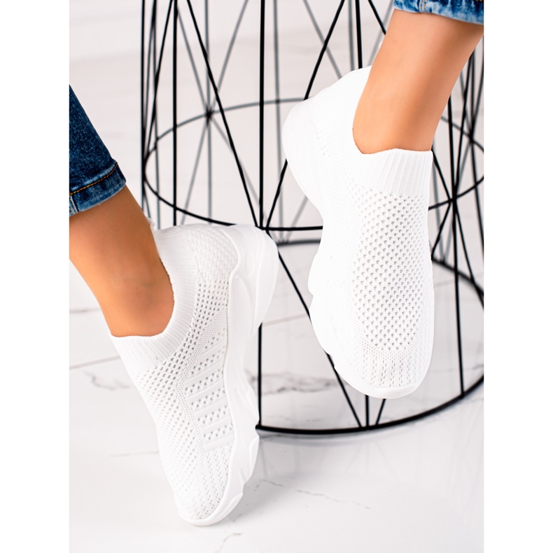 Sweet Shoes Slip-on-Sport-Turnschuhe weiß 1