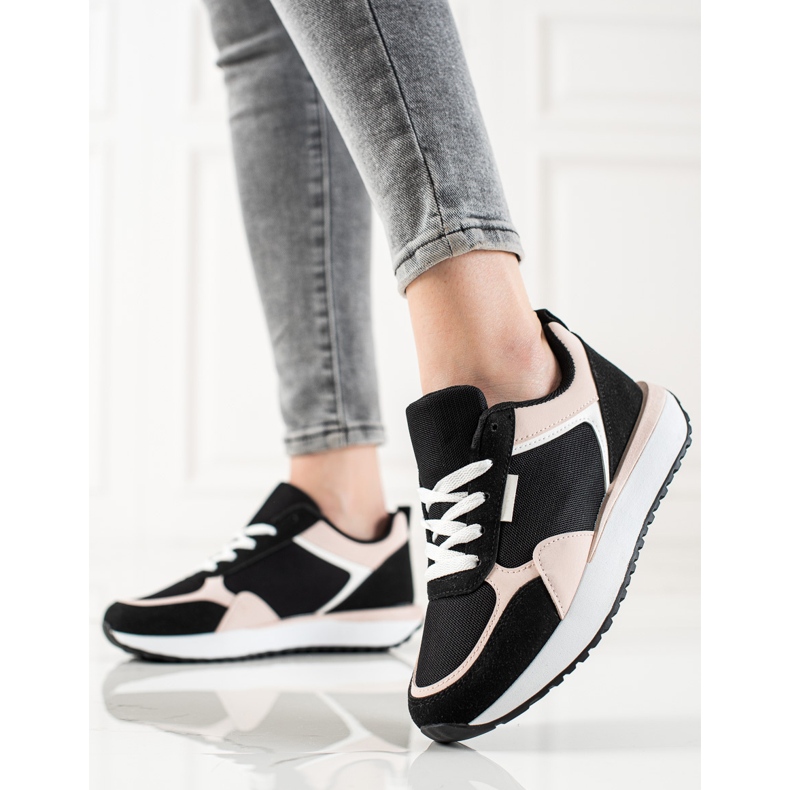 Sweet Shoes Turnschuhe mit Mesh schwarz 1
