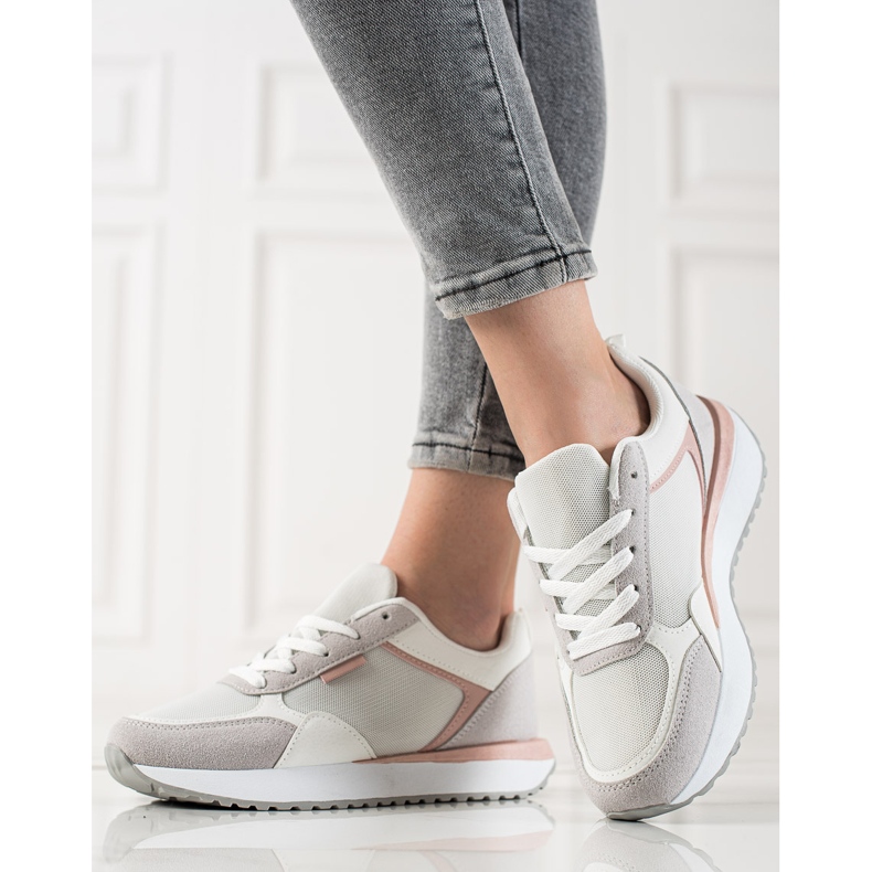 Sweet Shoes Turnschuhe mit Mesh weiß 1