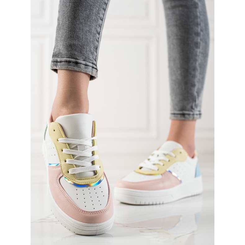 TRENDI Modische Turnschuhe mehrfarbig 2