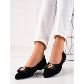 Filippo Schwarze Lederpumps 1