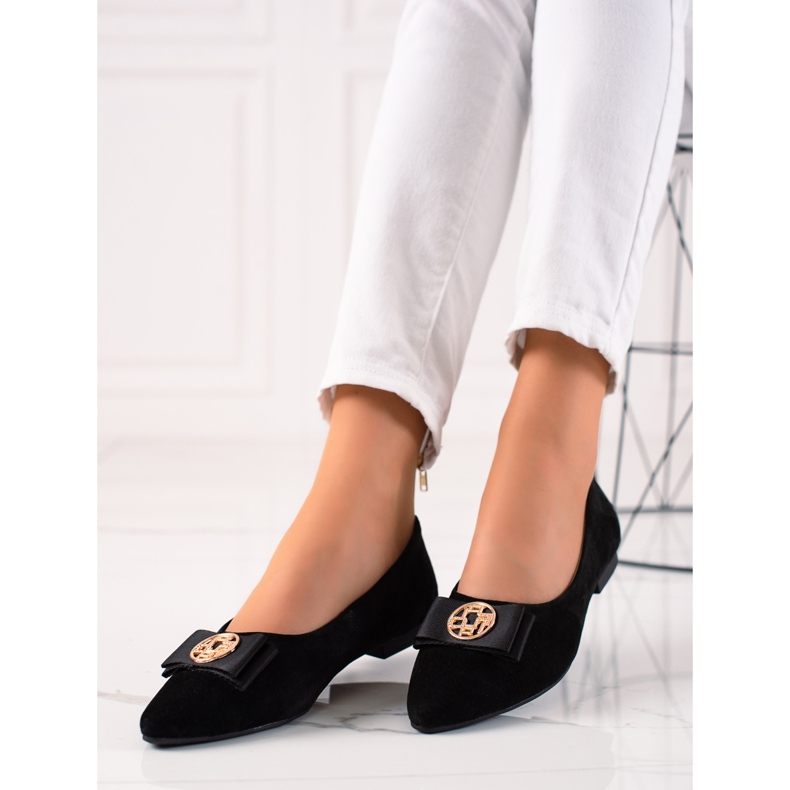 Filippo Schwarze Lederpumps 1