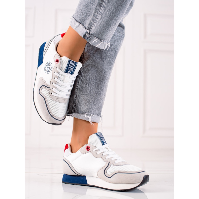 Damen Sneakers Big Star JJ274280 weiß 1