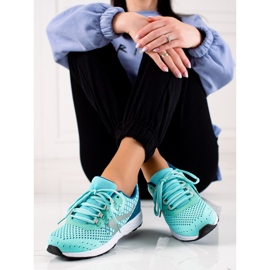 TRENDI Blaue Sportschuhe 1