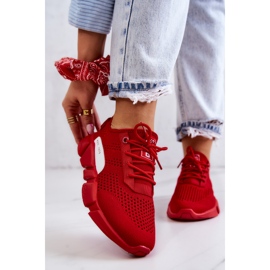 Sportschuhe für Damen Memory Foam Big Star JJ274270 Rot 1