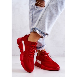 Sportschuhe für Damen Memory Foam Big Star JJ274270 Rot 2