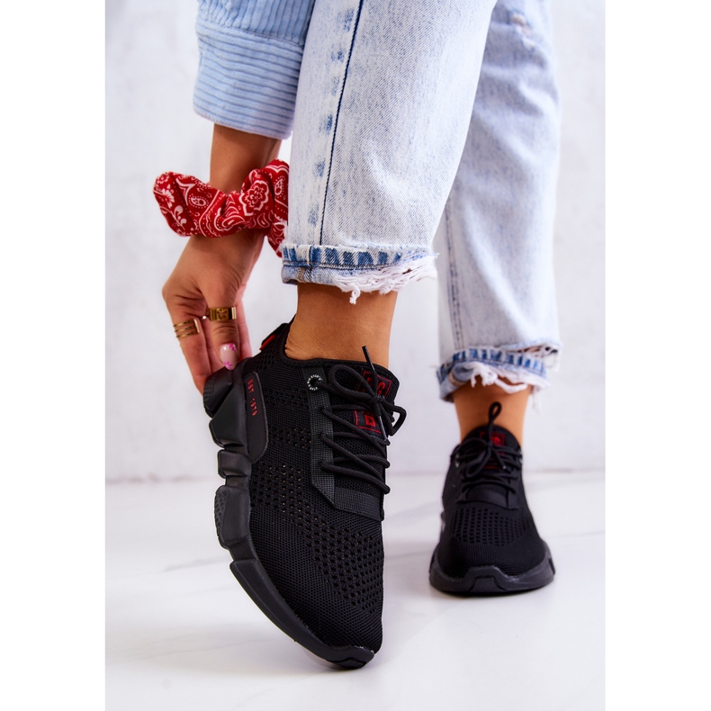 Sportschuhe für Damen Memory Foam Big Star JJ274273 Schwarz 1