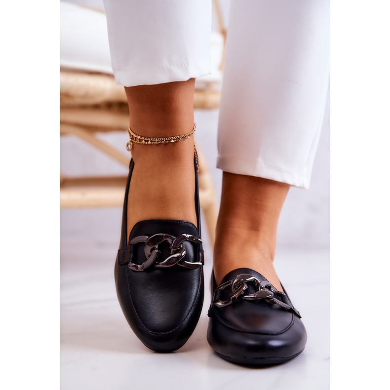 Damenhalbschuhe Sergio Leone MK739 Schwarz 2