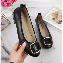 Lederballerinas Filippo W PAW334A schwarz 1