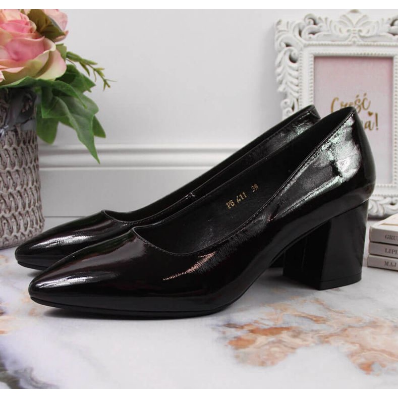 Pumpen auf dem Pfosten von Serio Leone W SK358C schwarz 2