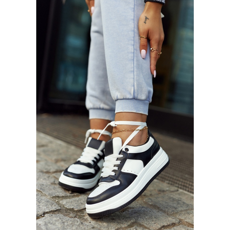 FG2 Damen Sportschuhe weiß und schwarz New Haven 1