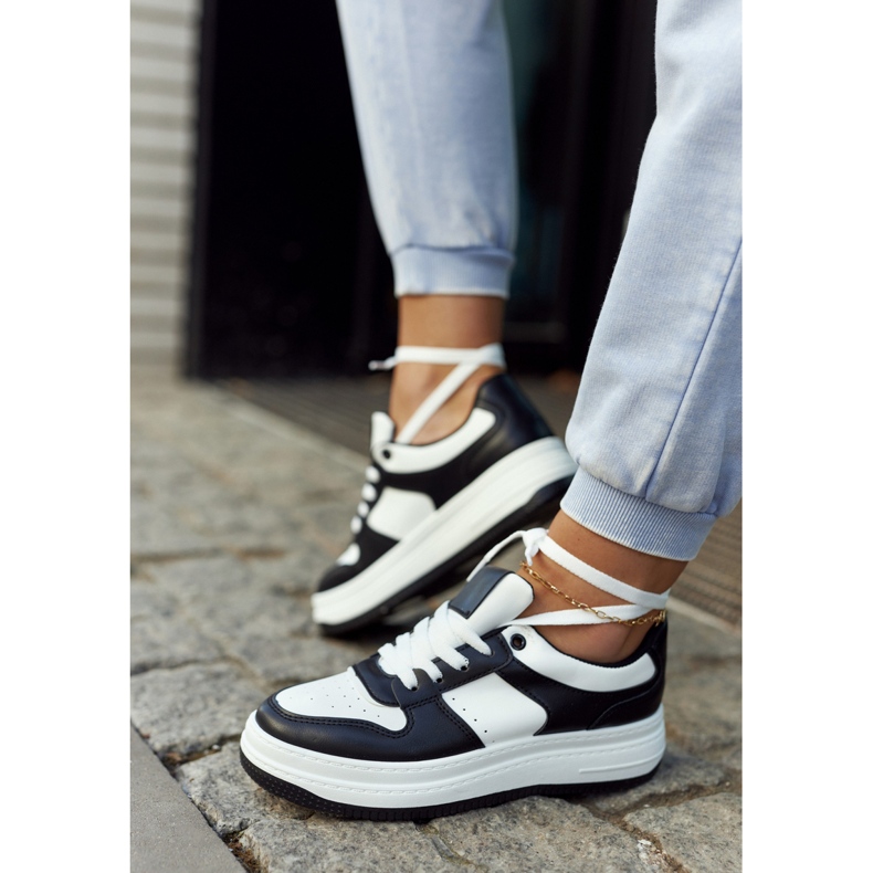 FG2 Damen Sportschuhe weiß und schwarz New Haven 2