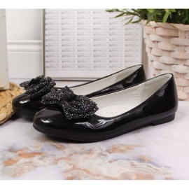 Lackierte Ballerinas S. Barski Jr. OLI153A schwarz 2