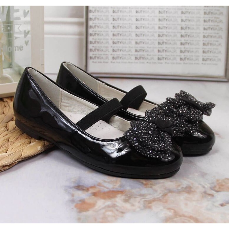 Schwarze Ballerinas S. Bararski Jr. OLI154A 2