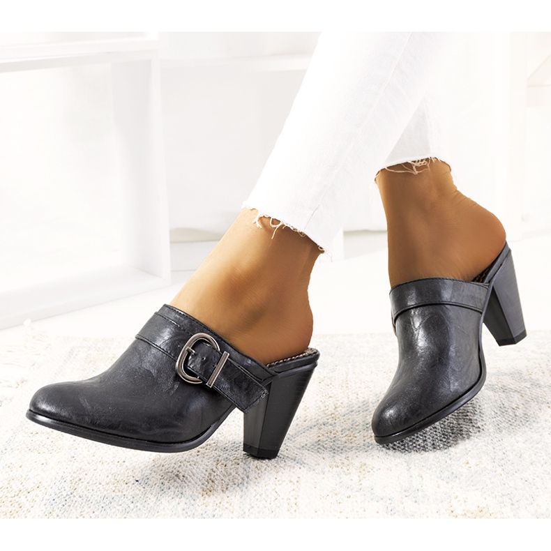 Schwarze Gralow High Heels 1