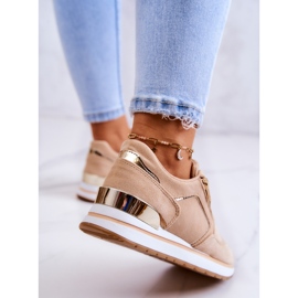 FB2 Sportschuhe aus Wildleder auf einer dunkelbeigen Riverside-Plattform 2