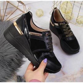 Keil Turnschuhe S. Barski W OLI160 schwarz 1