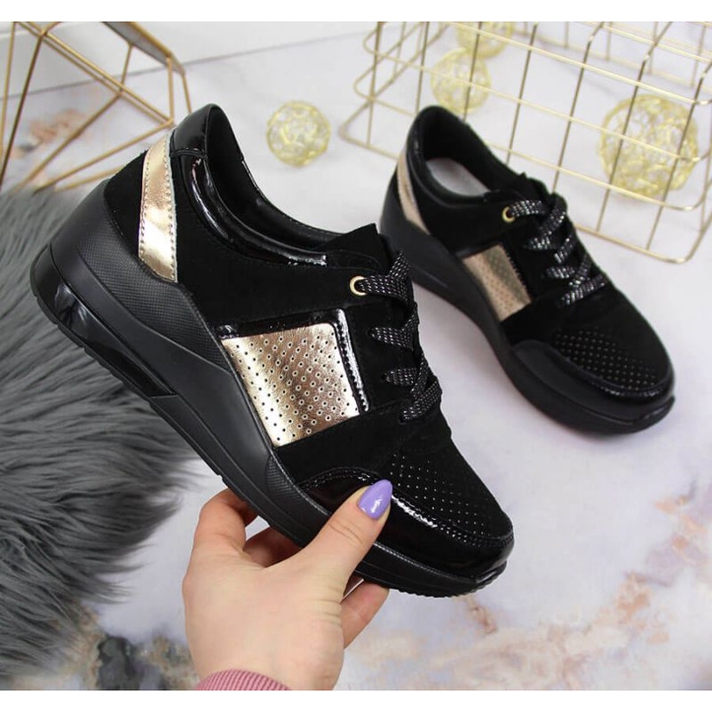 Keil Turnschuhe S. Barski W OLI162A schwarz 1