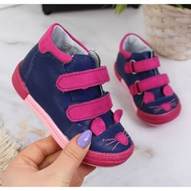 Klettstiefel Kornecki Jr 6776 marineblau navy blau 1