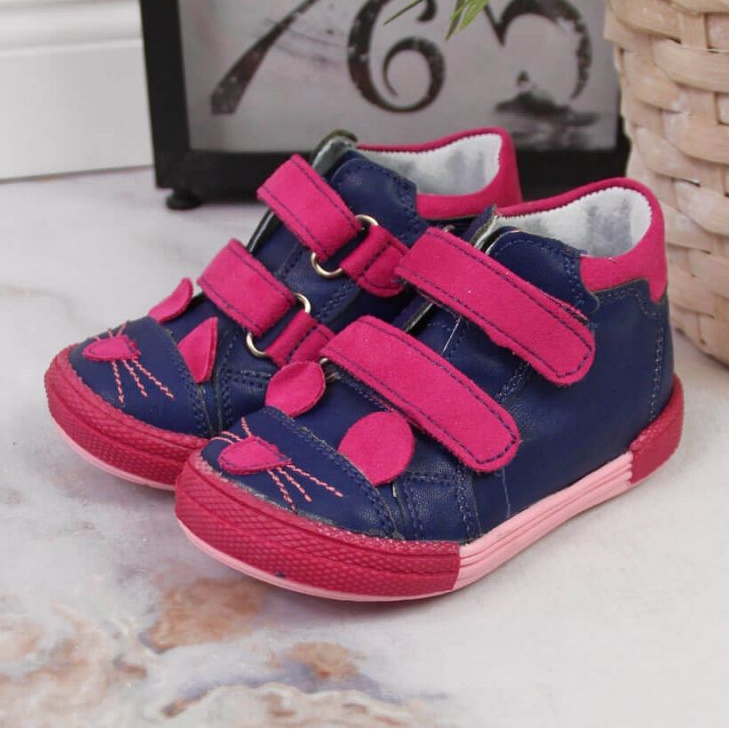 Klettstiefel Kornecki Jr 6776 marineblau navy blau 2