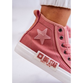 Klassische High-Top-Sneakers Big Star JJ274382 Pink rosa 1