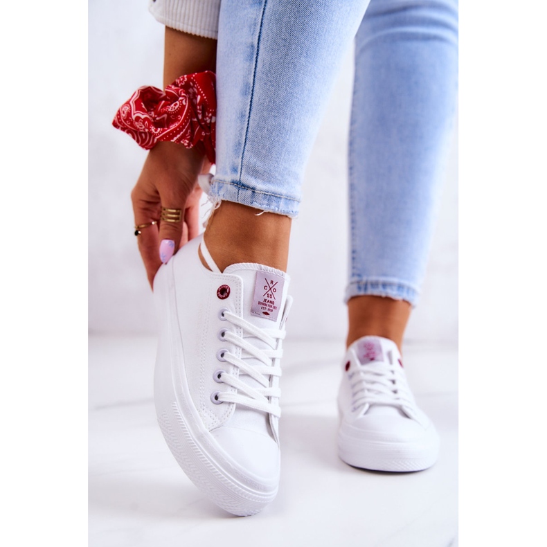 Klassische Sneakers Cross Jeans JJ2R4017C Weiß 1