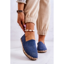 Klassische Espadrilles Big Star JJ274902 Blau 1