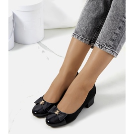 Schwarze Damenpumps von Sharony 1