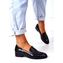 Lackierte Mokassins Vinceza 21-10674 Schwarz 2