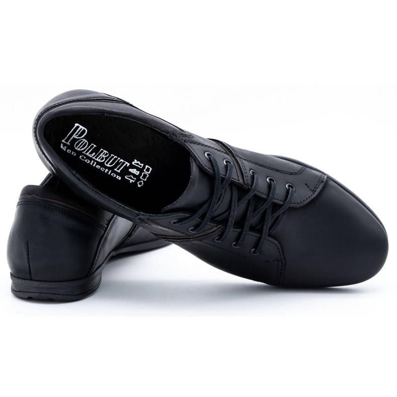 Polbut Schwarze Herrenschuhe C25 4