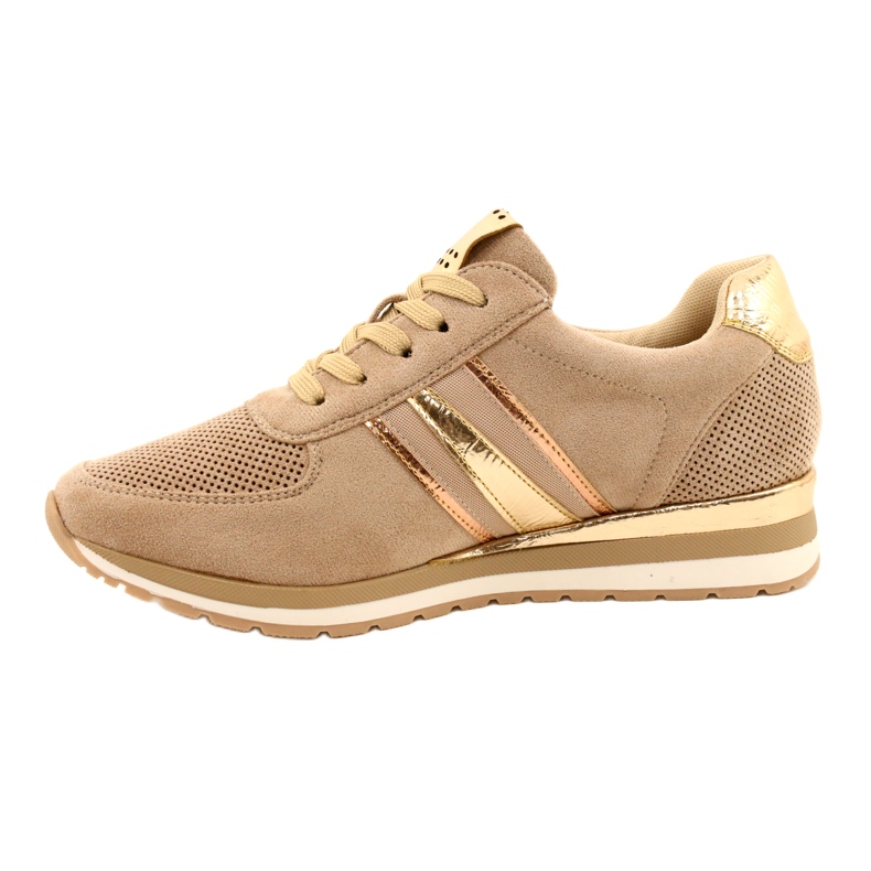 M.Daszyński Damen Sportschuhe Beige MR2169 1