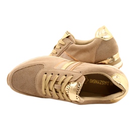 M.Daszyński Damen Sportschuhe Beige MR2169 4
