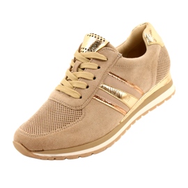 M.Daszyński Damen Sportschuhe Beige MR2169 3