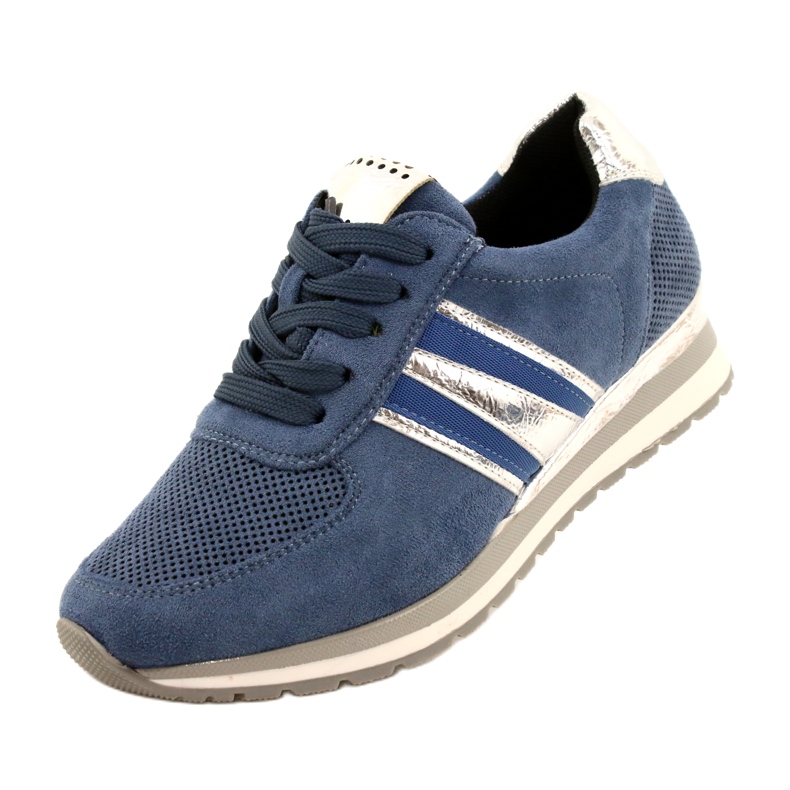 M.Daszyński Frauen Sportschuhe Blau MR2169 3