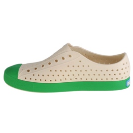 Native Jefferson 11100100-1865 Schuhe beige/creme, grün naturfarben 1