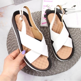 Keilsandalen Vinceza W JAN117B weiß 1