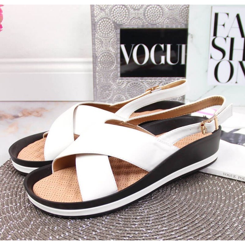 Keilsandalen Vinceza W JAN117B weiß 2