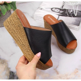 Keilhausschuhe Vinceza W JAN98A schwarz 1