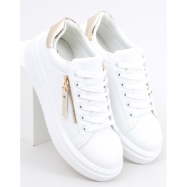 Damenturnschuhe Lerato WEISS / GOLD weiß golden 1