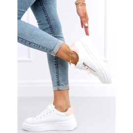 Damenturnschuhe Lerato WEISS / PINK weiß rosa 2