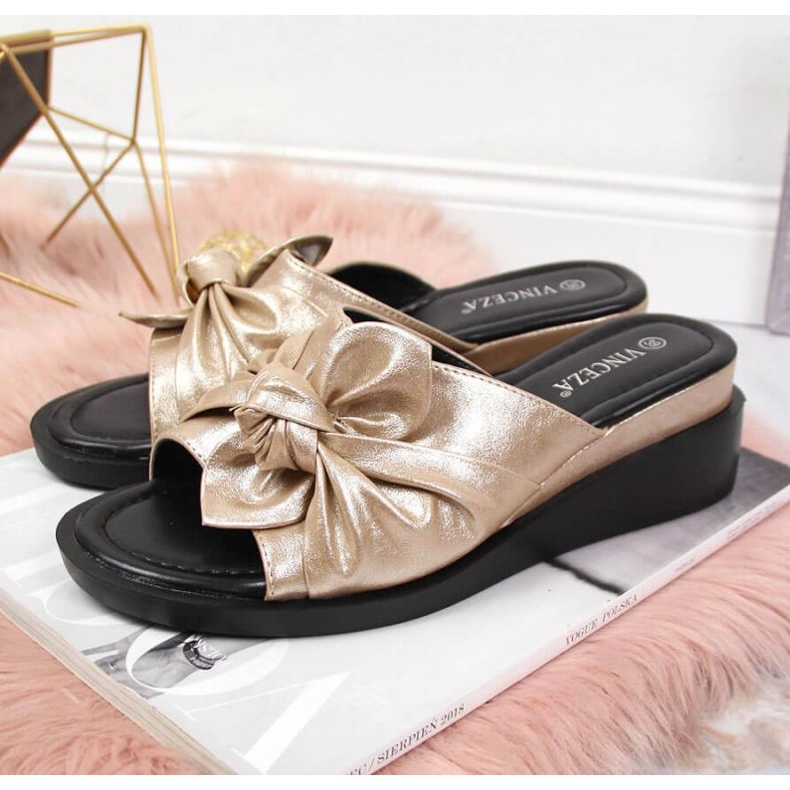 Keilhausschuhe Vinceza W JAN115A golden 2