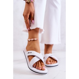 Damenschaumhausschuhe Big Star JJ274A339 Weiß 1