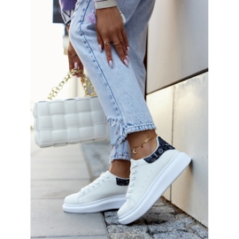 FE1 Klassische Damen Sportschuhe Schwarz und Weiß Meleris 1