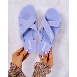 Damenschuhe aus Schaumstoff Big Star JJ274A521 Hellblau 1