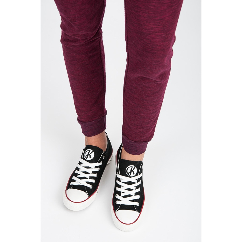 Klassische Kylie Sneakers schwarz 2