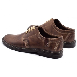 Joker Leder Herrenschuhe 415 braun 5