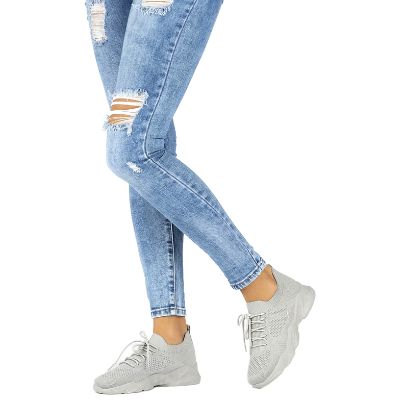 Filippo DTN2184/22 Graue Socken 1