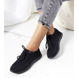 Schwarze Bertens-Turnschuhe 1