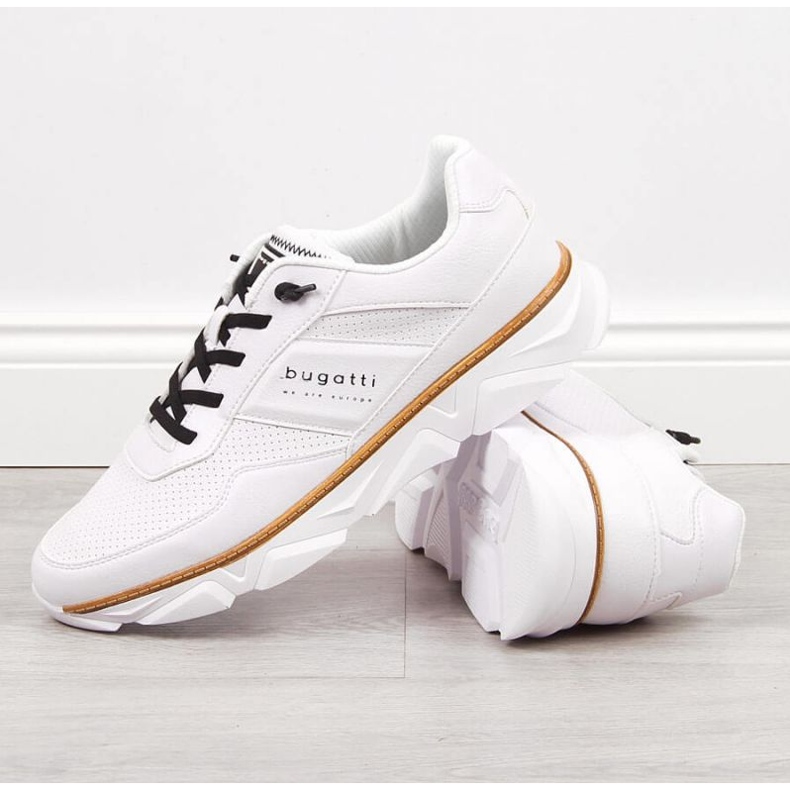 Lässige Sportschuhe Bugatti M JJ153186 weiß 2