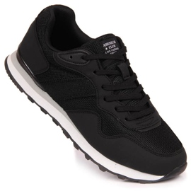 American Club W AM877A schwarze Sportschuhe 1